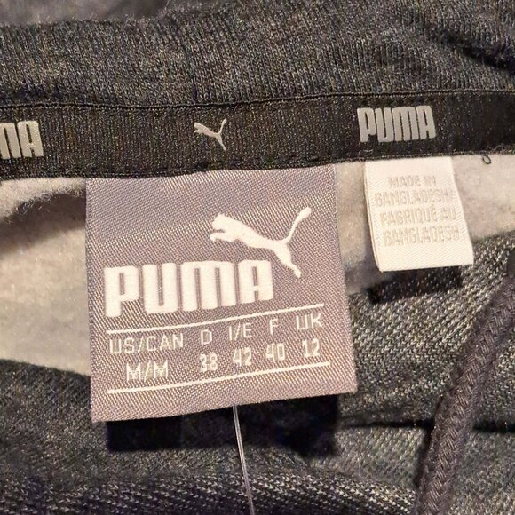 Puma grey hooded kangaroo pocket sweater - Picture 9 of 10